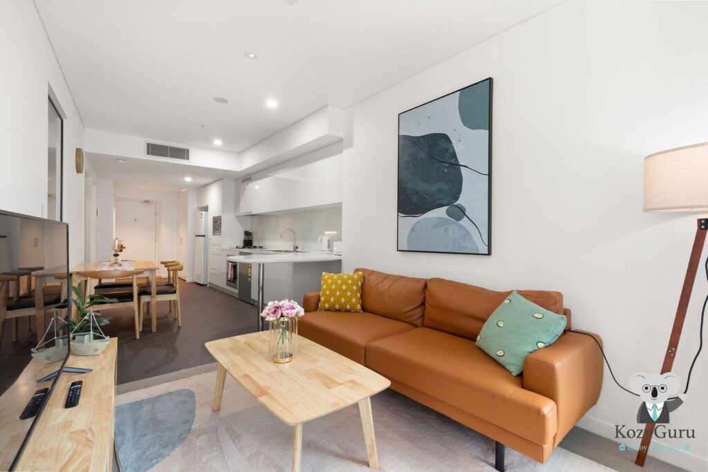 This Airbnb listing offers sweeping city views, modern interiors, and a prime location, making it the perfect choice for travelers seeking an upscale experience.