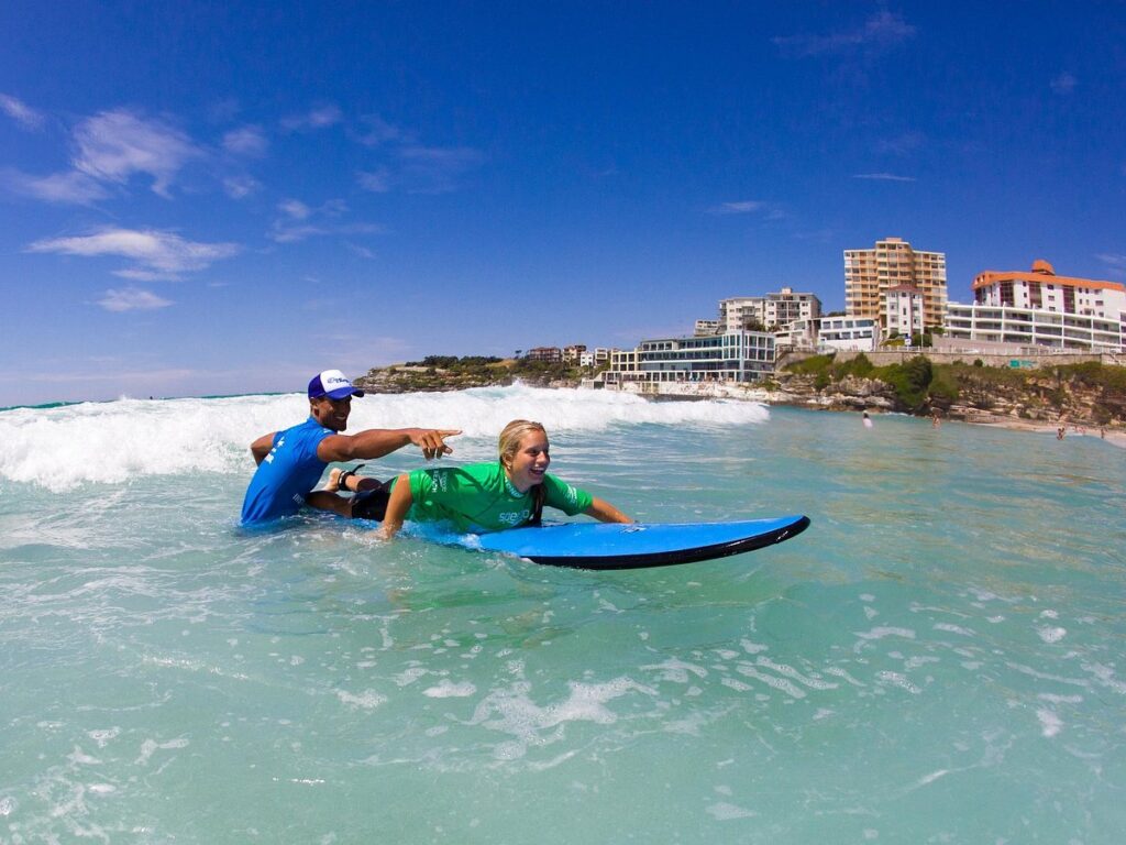  Let’s Go Surfing, offer a variety of options, including both group sessions and private coaching tailored to individual